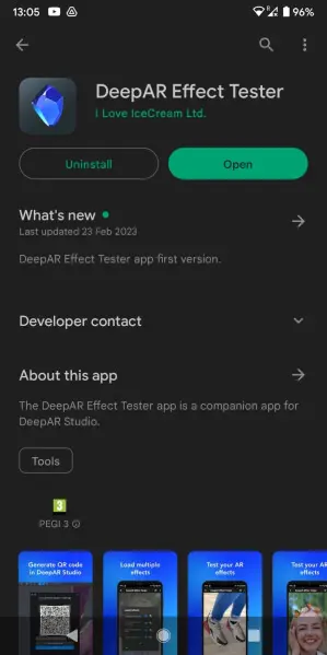 tester app android